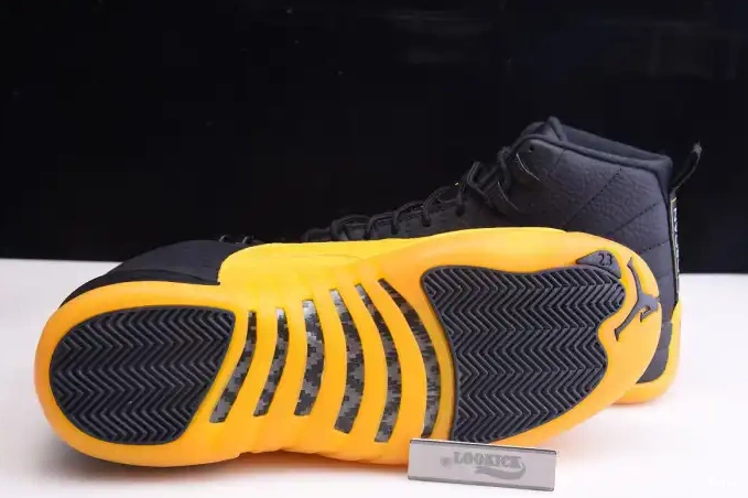 Bmlin Shoes 130690-070 University Retro Black Jordan Air 12 Gold 0508